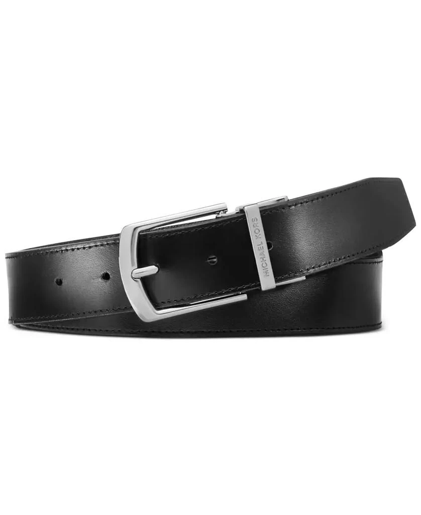 商品Michael Kors|Men's Signature Leather Belt,价格¥519,第2张图片详细描述