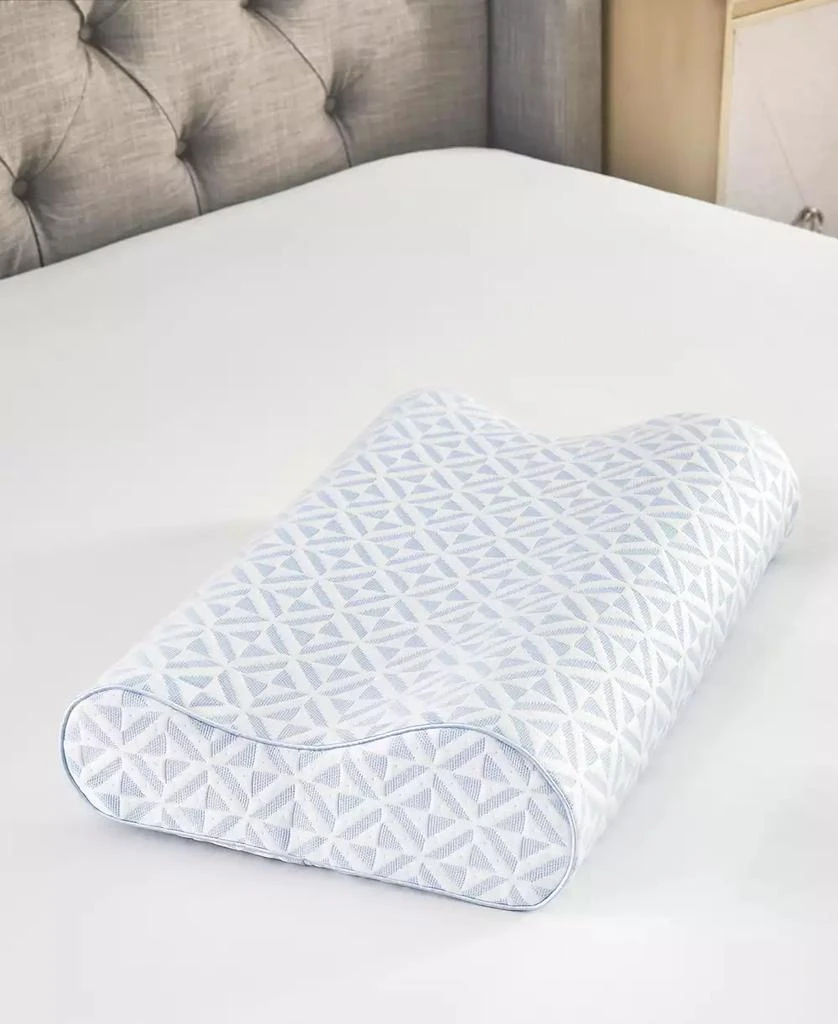商品ProSleep|Cool Comfort Memory Foam Contour Pillow, Oversized, Created for Macy's,价格¥661,第5张图片详细描述