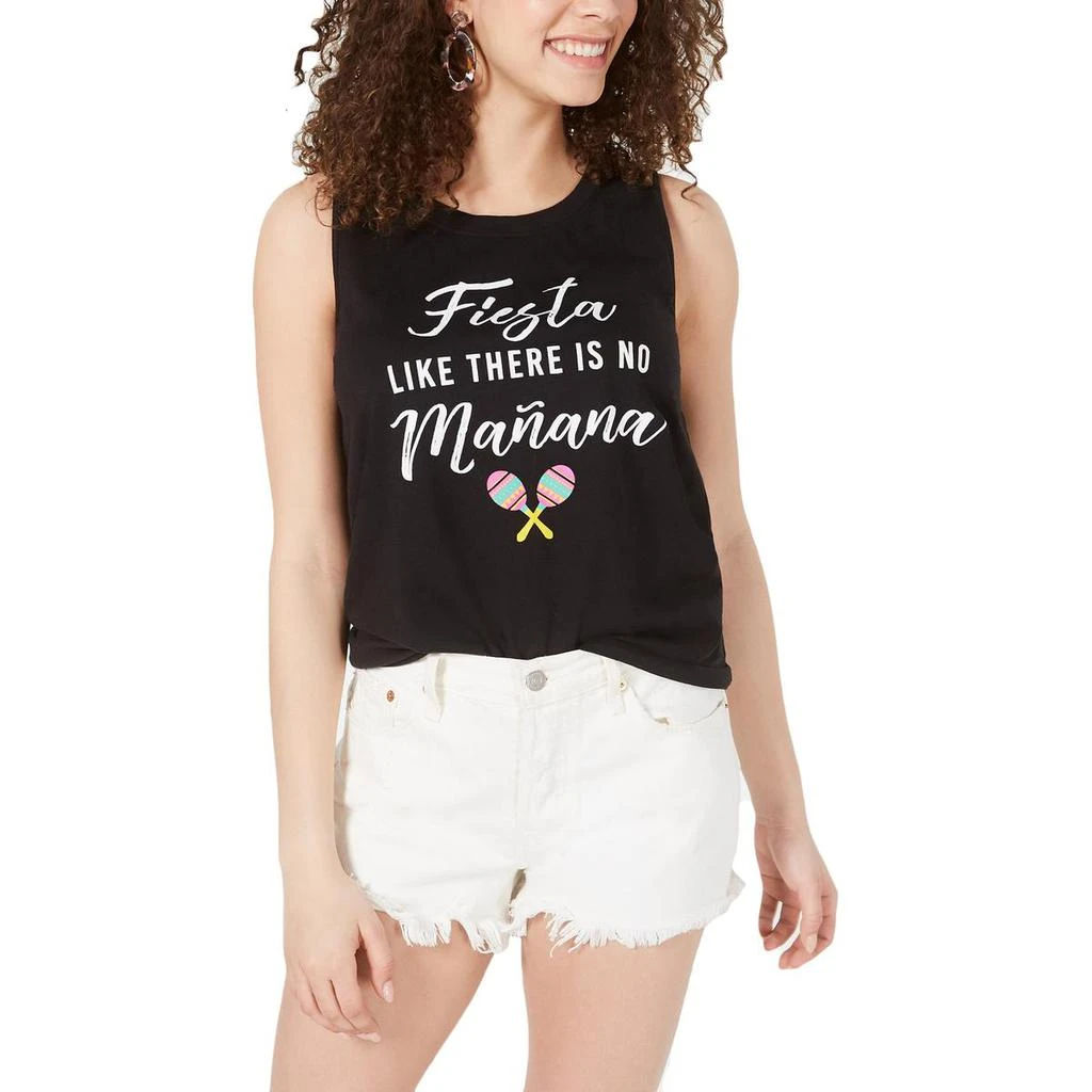 商品Love Tribe|Love Tribe Womens Slogan Knit Tank Top,价格¥39,第1张图片