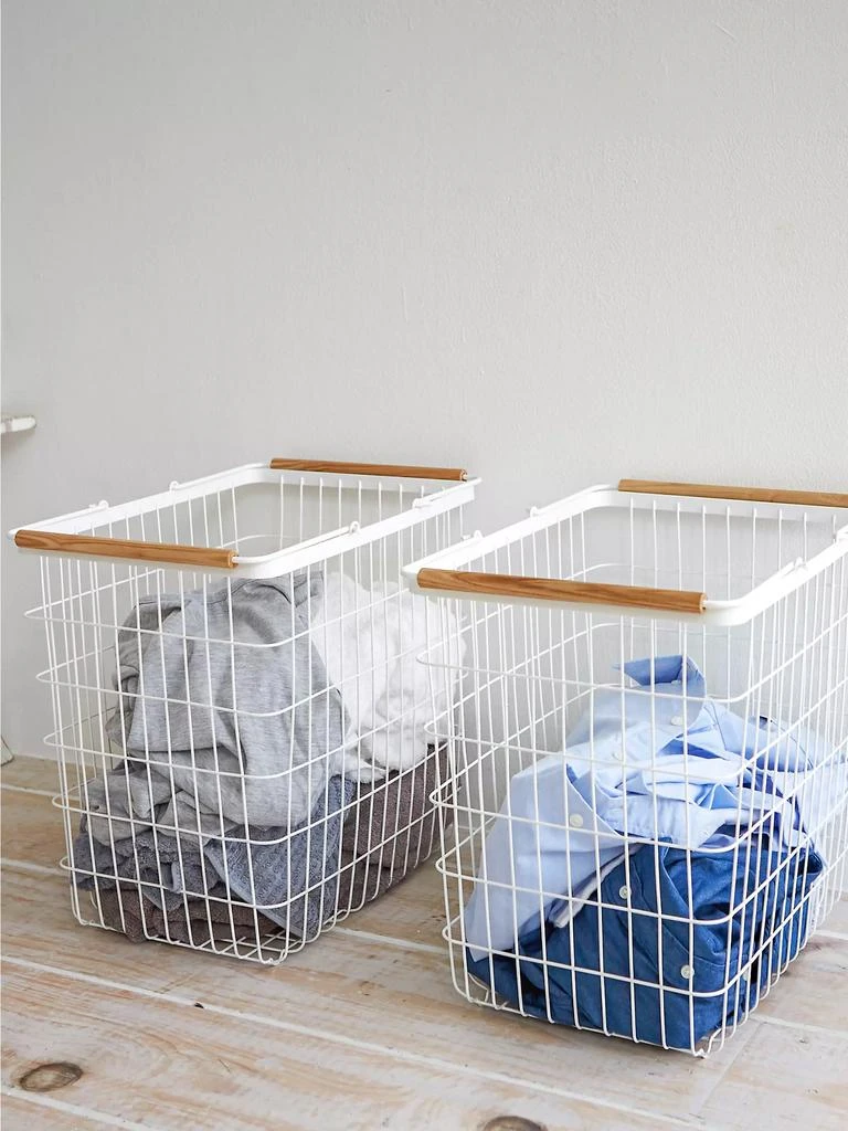 商品Yamazaki|Wire Laundry Basket,价格¥420,第3张图片详细描述