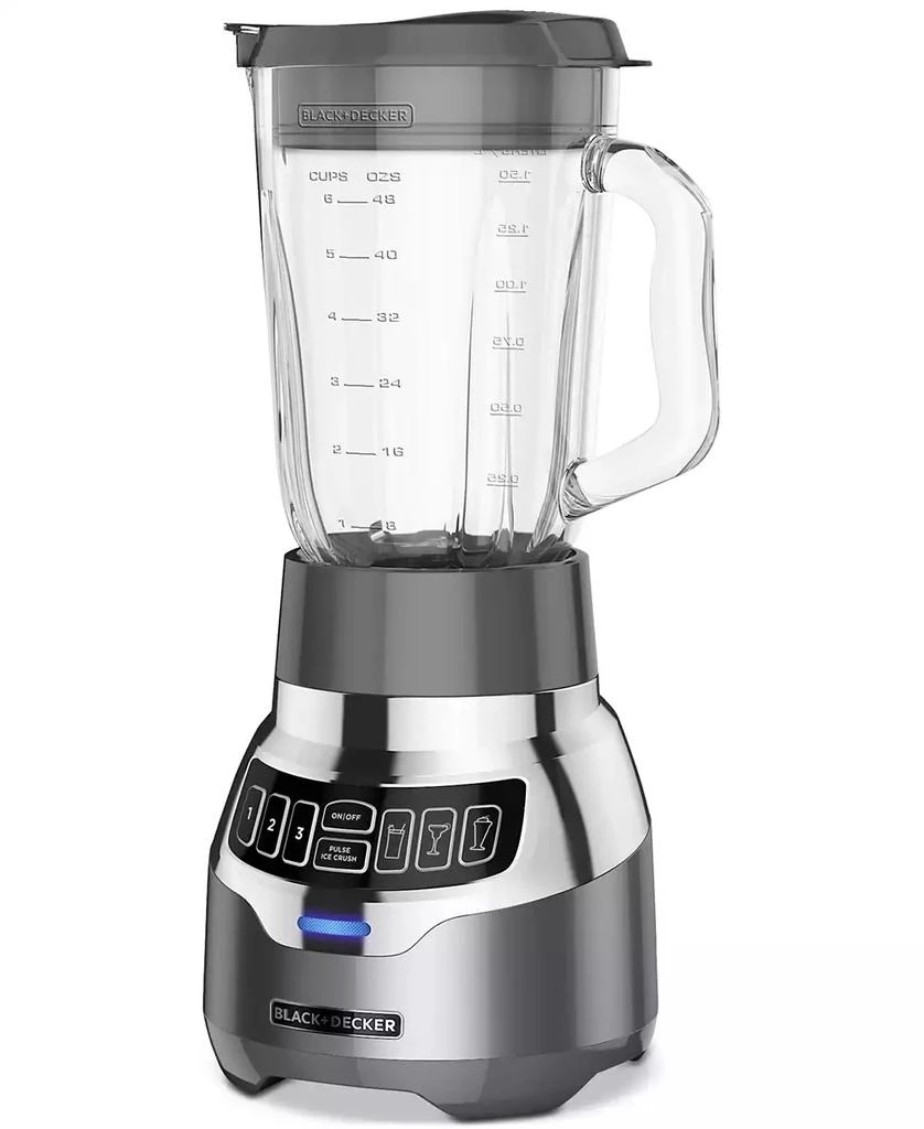 商品Black & Decker|PowerCrush Digital Blender with Quiet Technology BL1300DG-P,价格¥737,第3张图片详细描述