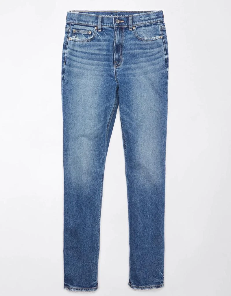 商品AE|AE Stretch Super High-Waisted Straight Jean,价格¥375,第4张图片详细描述