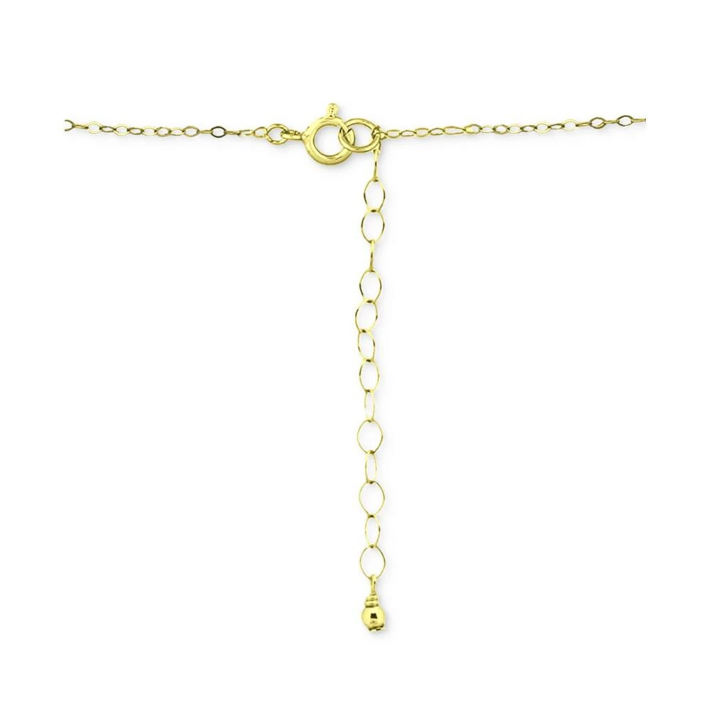 商品Giani Bernini|Cubic Zirconia Solitaire & Polished Cross Pendant Necklace in 18k Gold-Plated Sterling Silver, Created for Macy's,价格¥164,第4张图片详细描述