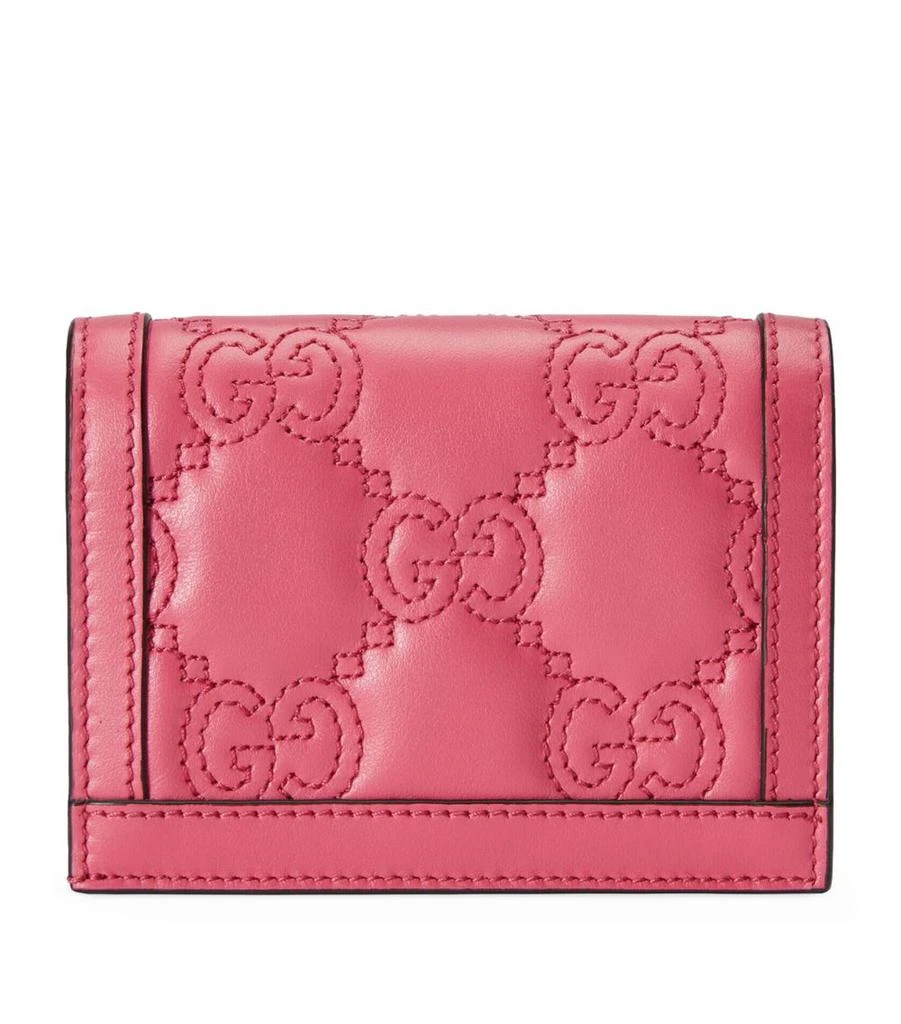 商品Gucci|Matelassé Leather GG Bifold Wallet,价格¥4130,第4张图片详细描述