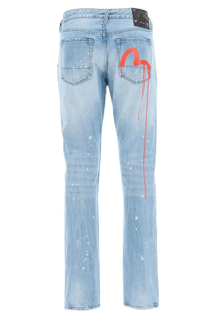商品Evisu|Evisu X Sfera Ebbasta Graffiti Logo Jeans,价格¥1758,第2张图片详细描述