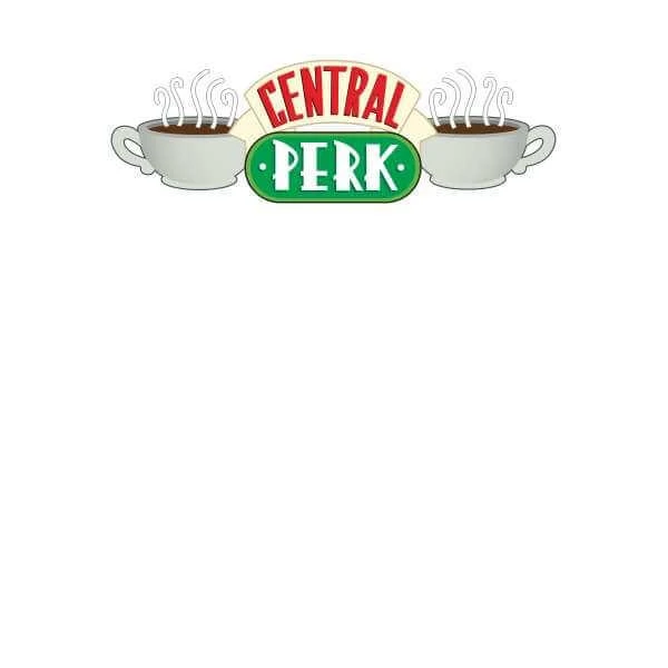 商品Original Hero|Friends Central Perk Men's T-Shirt - White,价格¥178,第2张图片详细描述