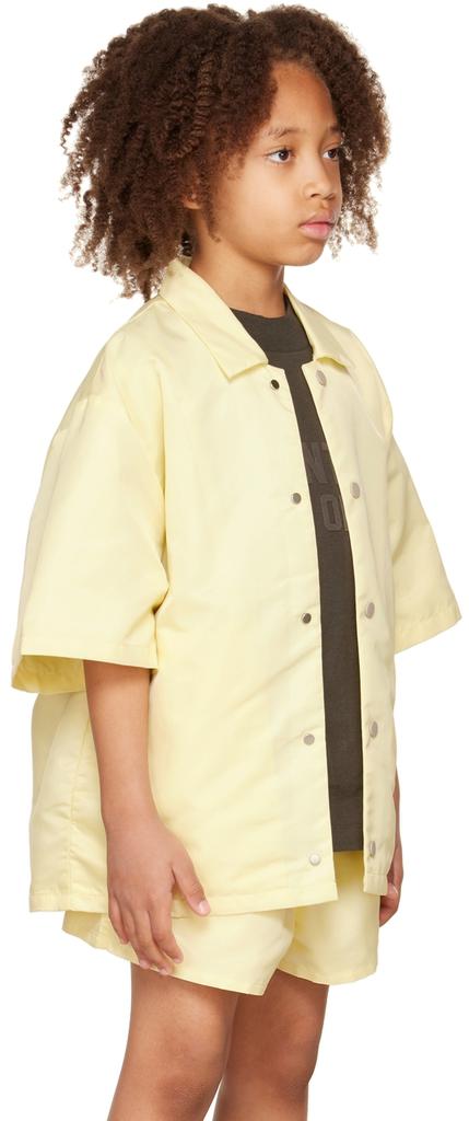 Kids Yellow Nylon Shirt商品第2张图片规格展示