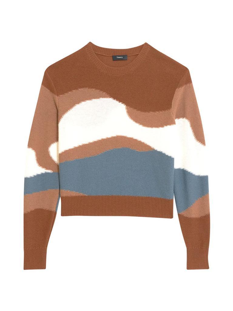 商品Theory|Intarsia Cashmere Sweater,价格¥1180,第4张图片详细描述