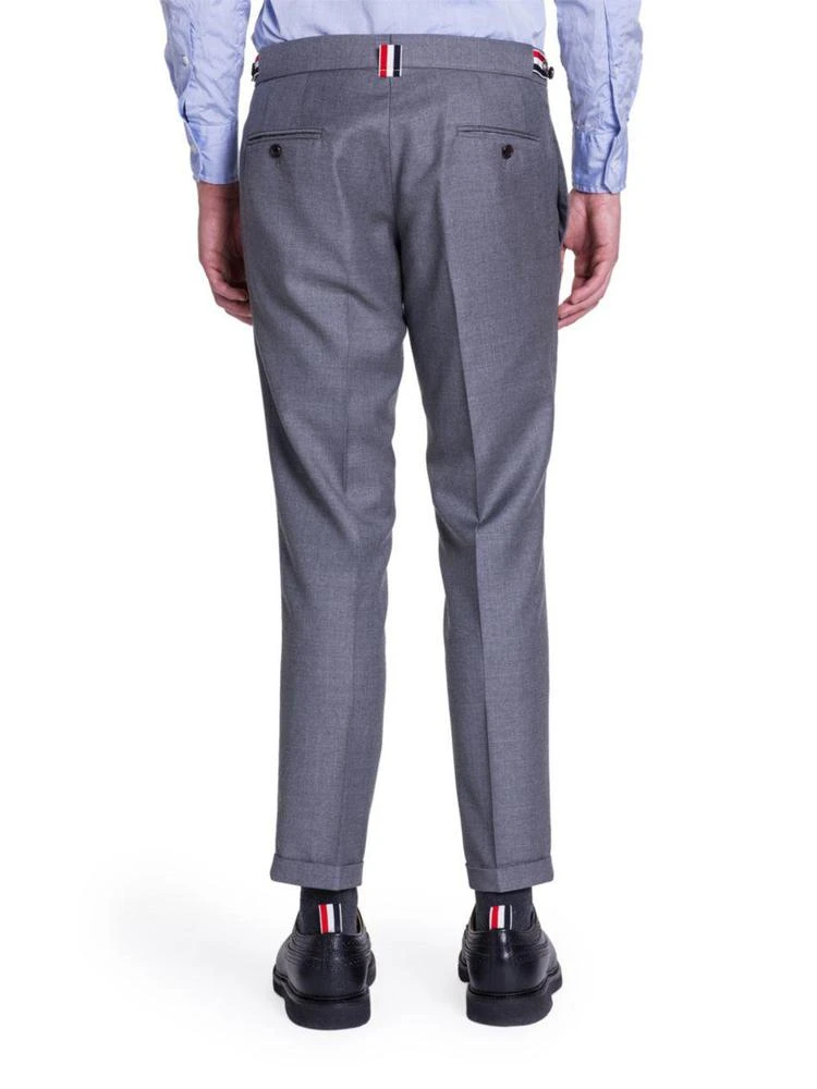 商品Thom Browne|Super 120s Plain Weave Wool Trousers,价格¥7269,第2张图片详细描述