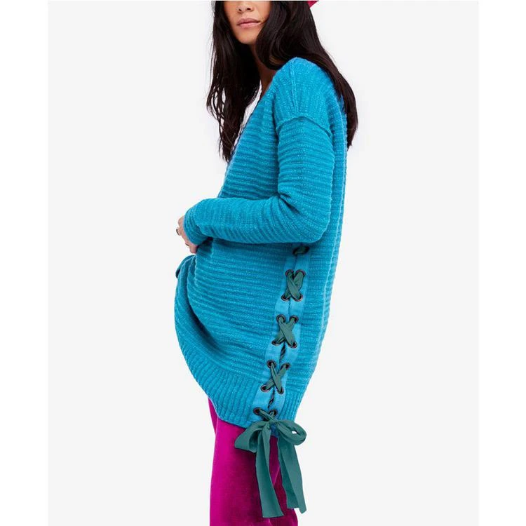 商品Free People|Heart It Lace-Up Sweater,价格¥332,第2张图片详细描述