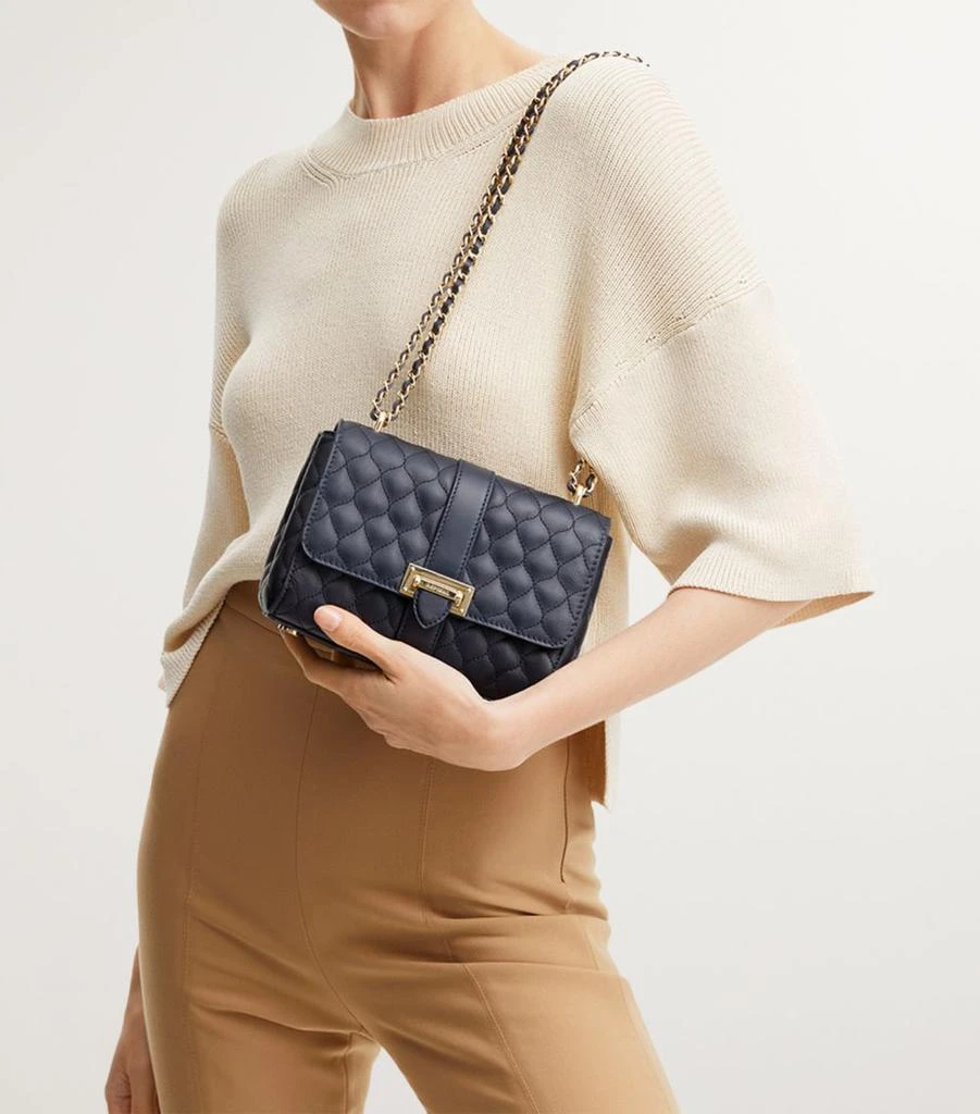 商品Aspinal of London|Small Leather Lottie Cross-Body Bag,价格¥6422,第2张图片详细描述