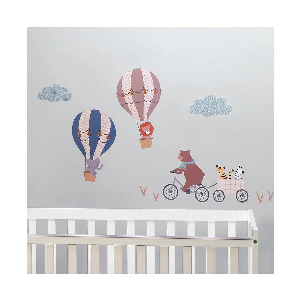 商品Bedtime Originals|Up Up & Away Hot Air Ballon Animals Wall Decals,价格¥127,第3张图片详细描述