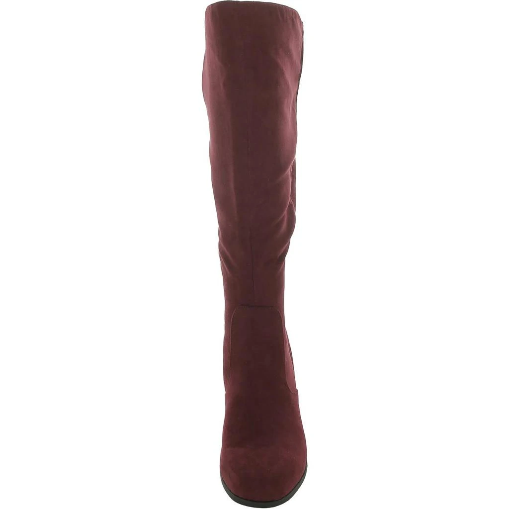 Style & Co. Womens Addyy Microsuede Pull On Knee-High Boots 商品