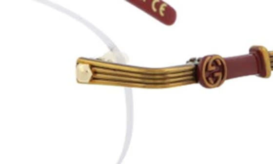 商品Gucci|52mm Optical Glasses,价格¥1334,第4张图片详细描述