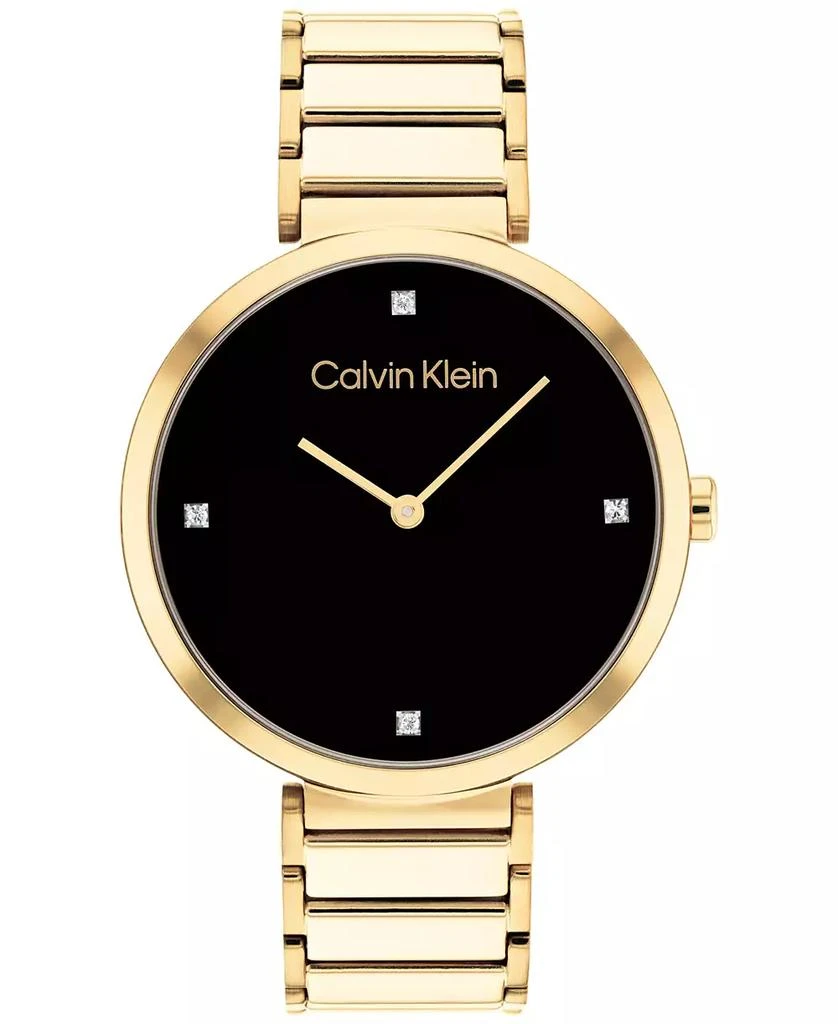 商品Calvin Klein|Gold-Tone Bracelet Watch 36mm,价格¥717,第1张图片