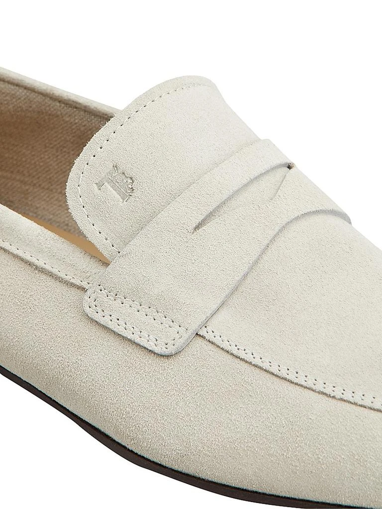 商品Tod's|Mocassino Cuoio Leather Loafers,价格¥3041,第5张图片详细描述