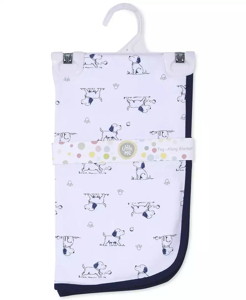 商品Little Me|Baby Boys Puppy Toile Print Cotton Blanket,价格¥98,第2张图片详细描述