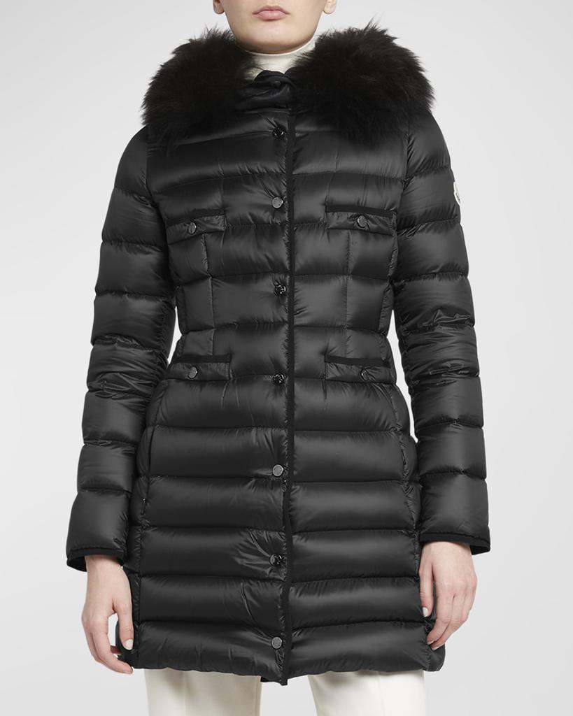 モンクレール　TIAM GIUBBOTTO TIAM LONG COAT 黒　0 モンクレールTIAM GIUBBOTTO TIAM LONG COAT 黒0