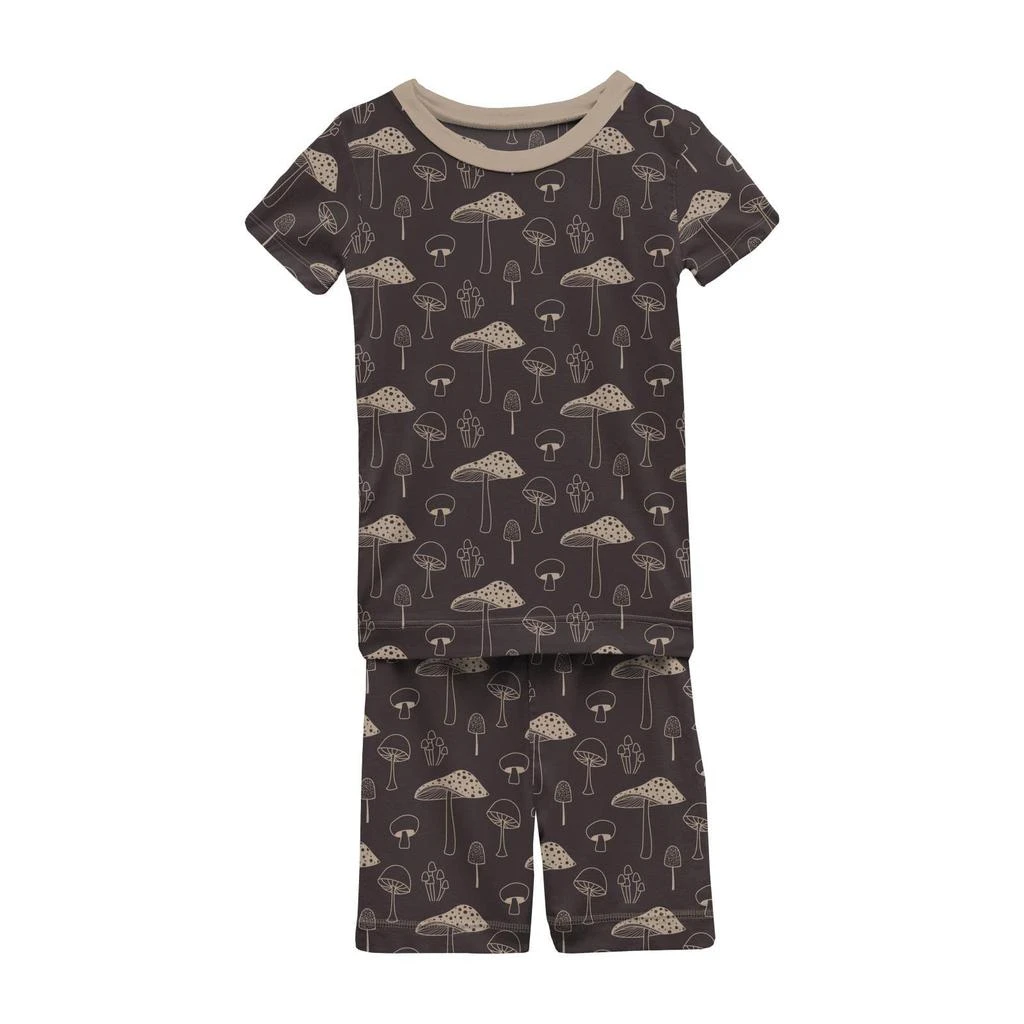 商品KicKee Pants|Short Sleeve Pajama Set with Shorts (Toddler/Little Kids/Big Kids),价格¥255,第1张图片