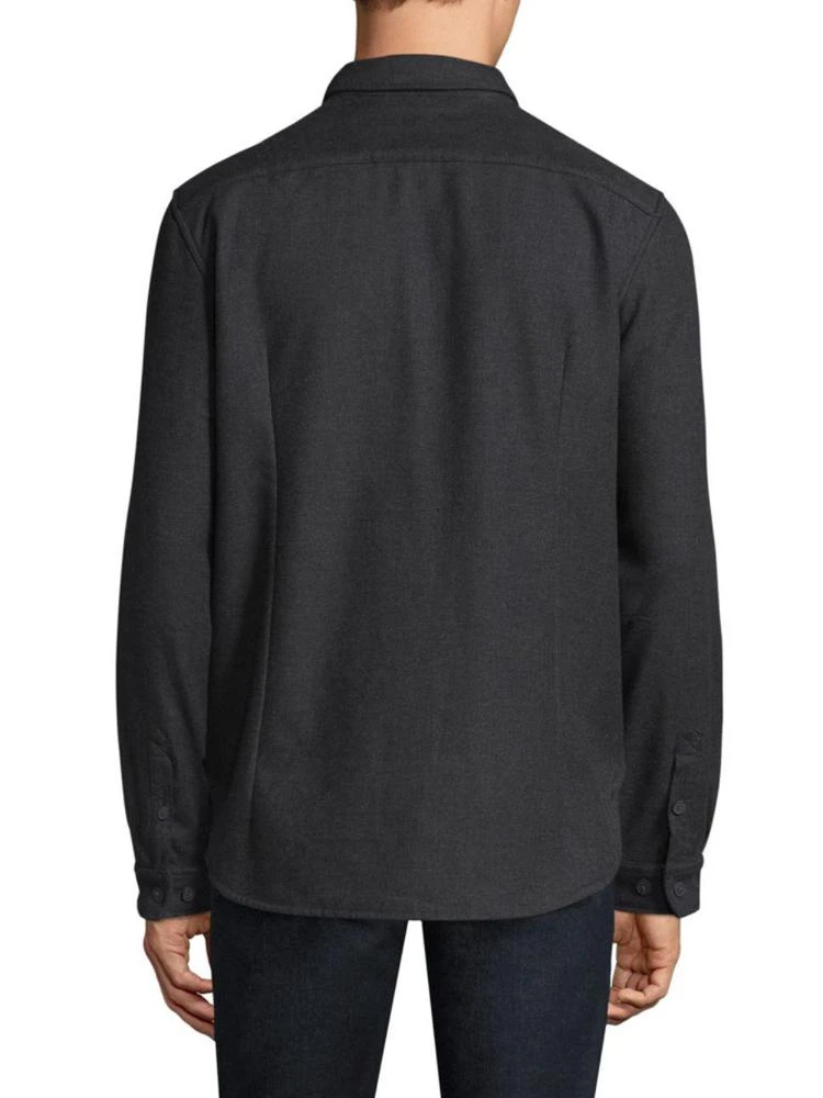 商品Barbour|Collared Cotton Button-Down Overshirt,价格¥1477,第2张图片详细描述