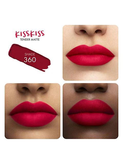 商品Guerlain|Kisskiss Tender 16H Comfort Lightweight Luminous Matte Lipstick,价格¥252,第4张图片详细描述
