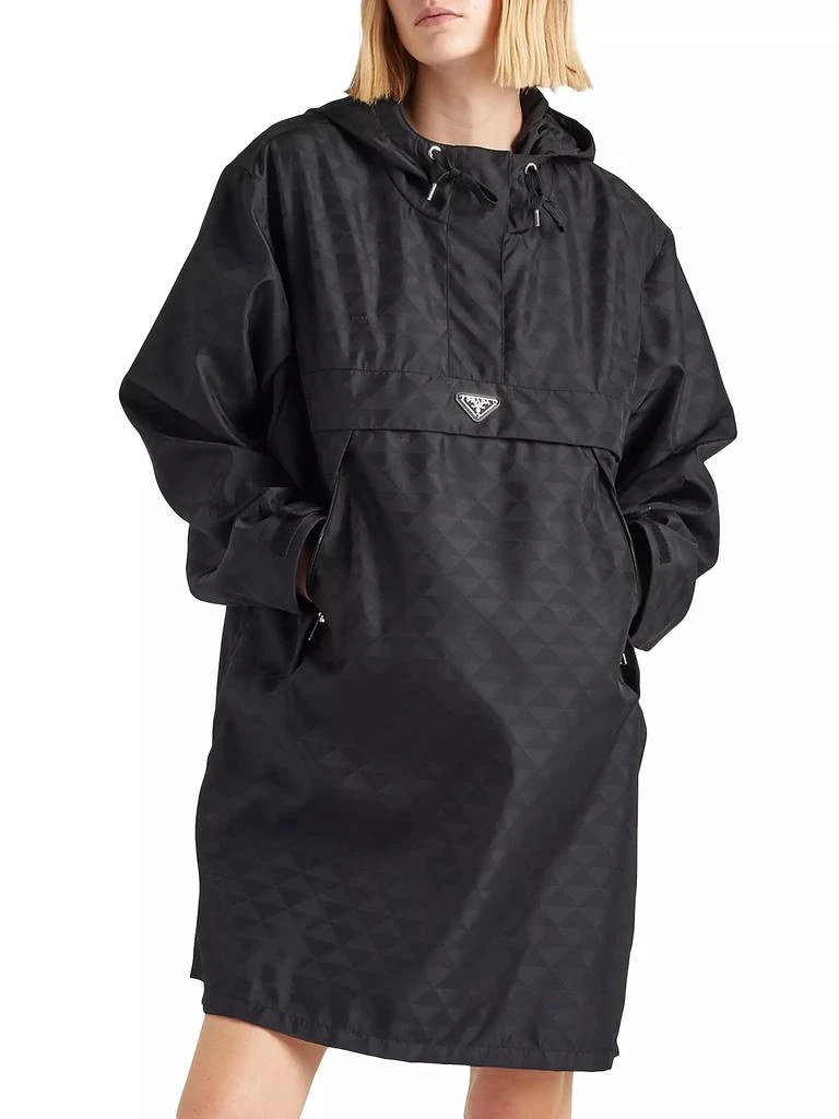 商品Prada|Printed Nylon Raincoat,价格¥31421,第2张图片详细描述