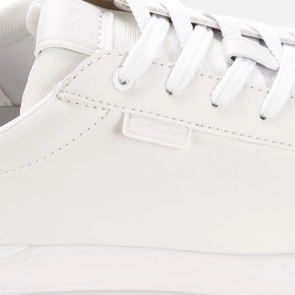 商品Coach|Coach Men's Lowline Leather Low Top Trainers - Optic White,价格¥623,第4张图片详细描述