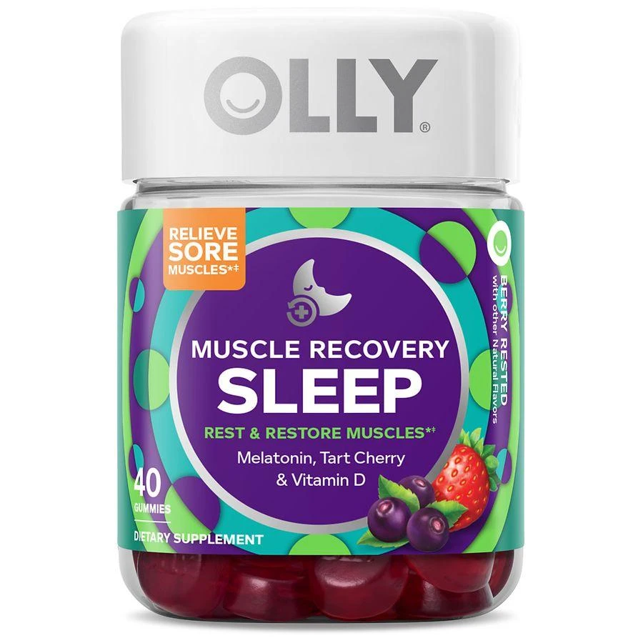 商品OLLY|Muscle Recovery Sleep Berry Rested,价格¥127,第1张图片