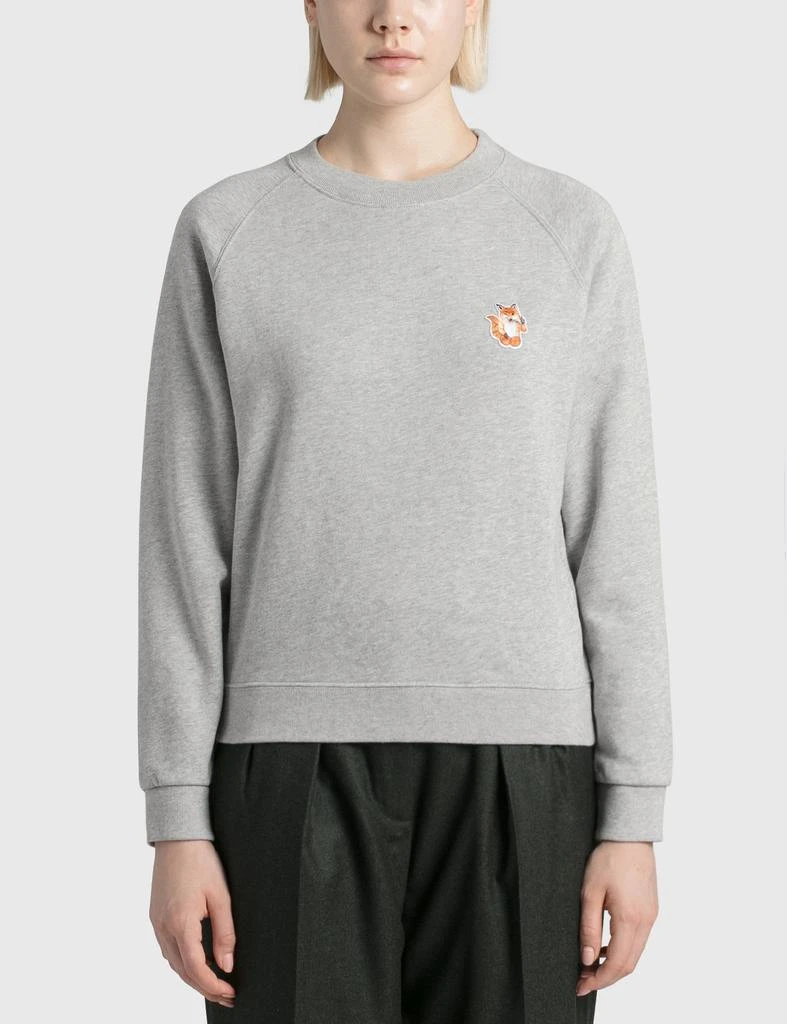 商品Maison Kitsune|All Right Fox Patch Vintage Sweatshirt,价格¥1112,第1张图片