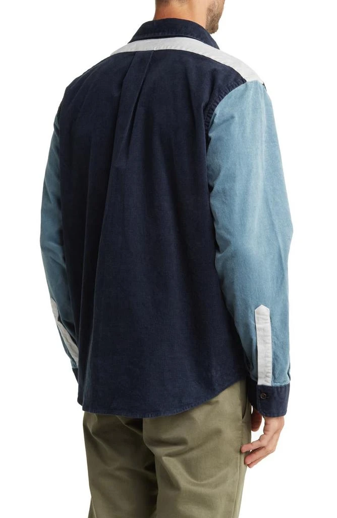 商品Brooks Brothers|Corduroy Colorblock Shacket,价格¥625,第2张图片详细描述