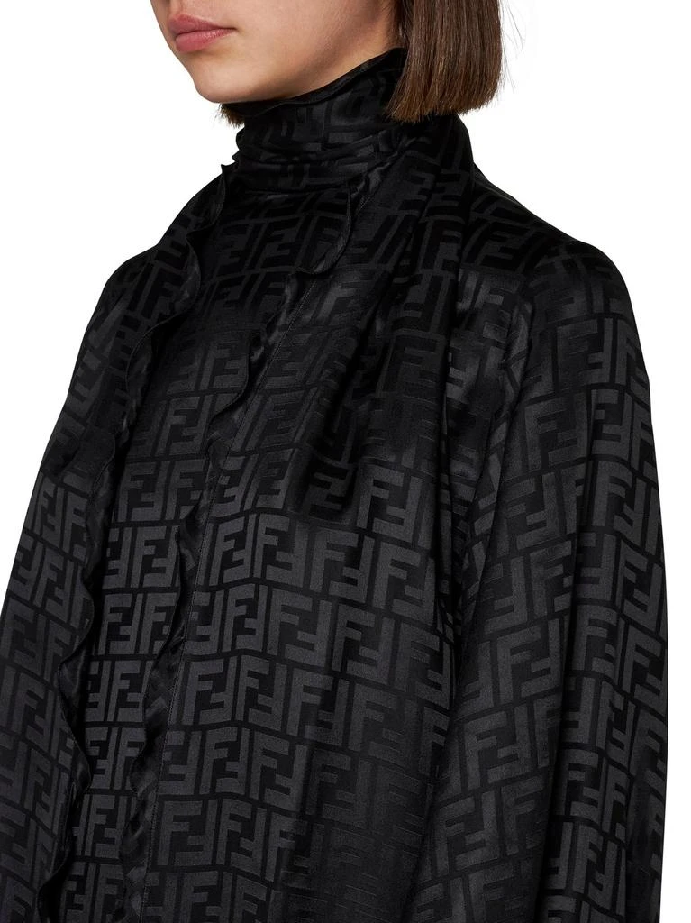 商品Fendi|Fendi All-Over Logo High-Neck Dress,价格¥12761,第4张图片详细描述