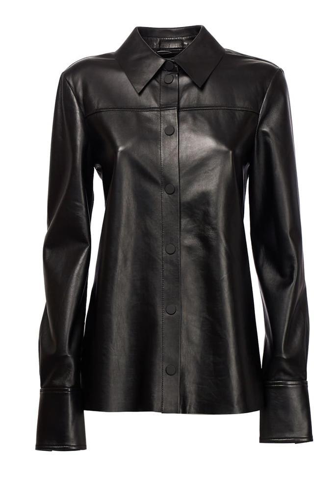 商品Max Mara|SportMax Leather Shirt,价格¥3474,第1张图片