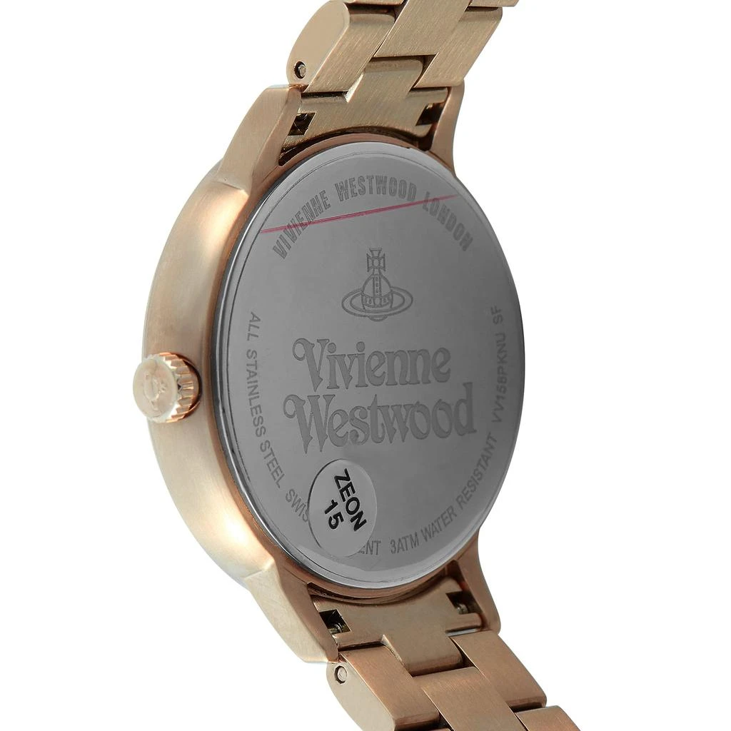 商品Vivienne Westwood|Vivienne Westwood Portobello Rose Gold-Tone Stainless Steel Watch VV158PKNU,价格¥1948,第3张图片详细描述