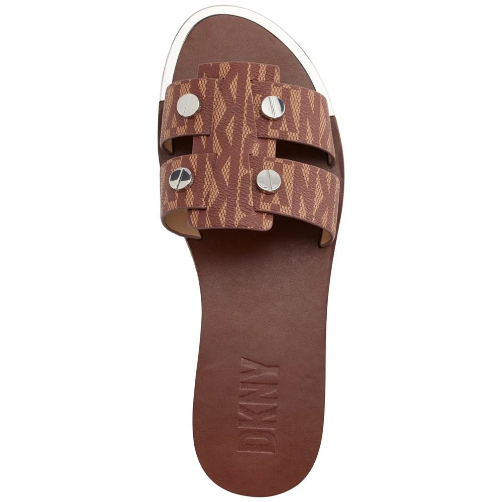商品DKNY|Women's Glynn Slip-on Embellished Slide Sandals,价格¥488,第4张图片详细描述