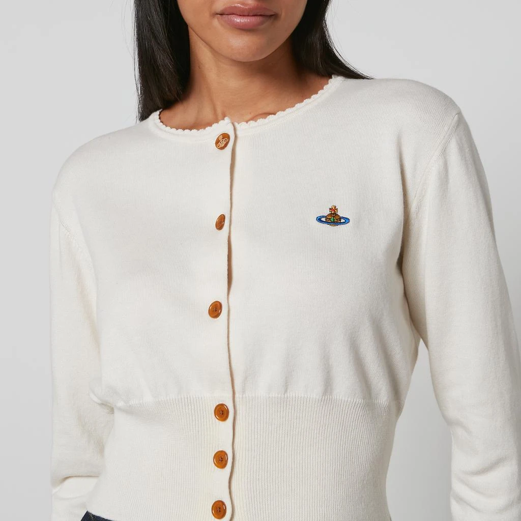 商品Vivienne Westwood|Vivienne Westwood Bea Cotton and Cashmere-Blend Cardigan,价格¥3120,第4张图片详细描述