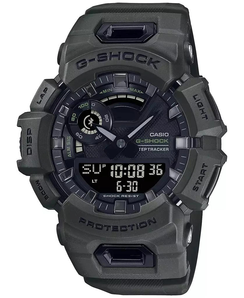 商品G-Shock|Men's Analog Digital Green Resin Strap Watch 49mm, GBA900UU-3A,价格¥1047,第1张图片