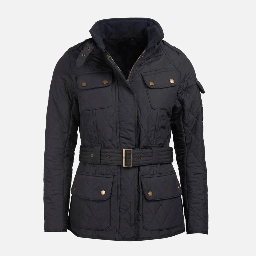 商品Barbour|Barbour International Women's Tourer Polarquilt Jacket - Navy,价格¥1022,第4张图片详细描述