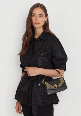 商品Ralph Lauren|Ralph Lauren Bullion Leather Small Tayler Crossbody Bag,价格¥1839,第3张图片详细描述