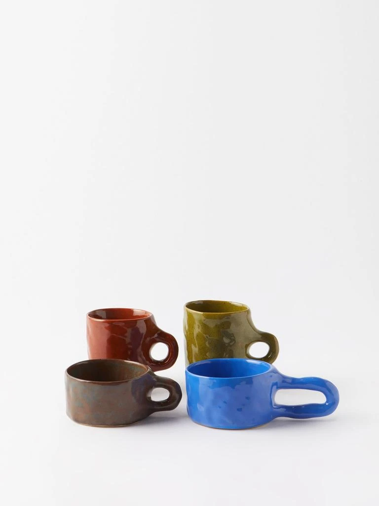 商品Jade Paton|Set of four stoneware mugs,价格¥1081,第1张图片