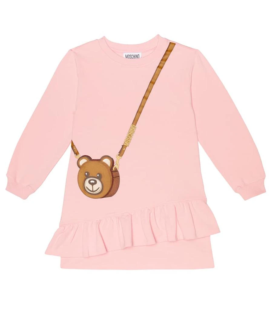 商品Moschino|荷叶边饰印花连衣裙,价格¥965,第1张图片