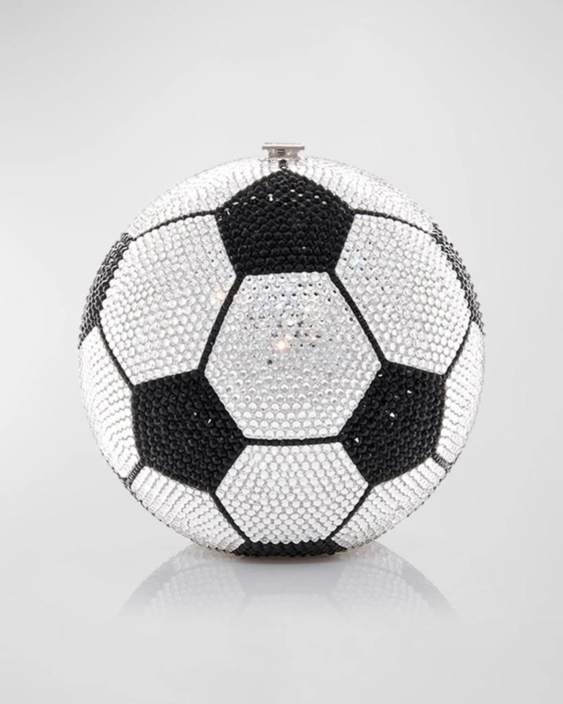 商品Judith Leiber|Sphere Soccer Ball Clutch Bag,价格¥31000,第4张图片详细描述