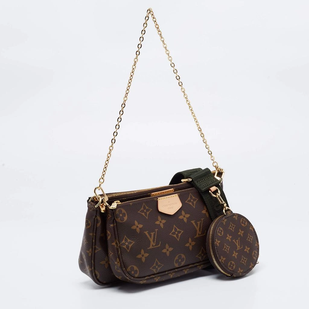 商品[二手商品] Louis Vuitton|Louis Vuitton Khaki Monogram Canvas Multi Pochette Accessories Bag,价格¥23818,第3张图片详细描述