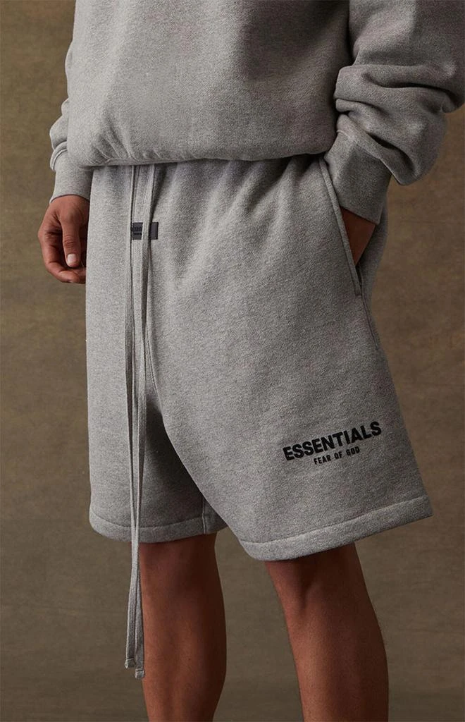 商品Essentials|Dark Oatmeal Sweat Shorts,价格¥627,第5张图片详细描述