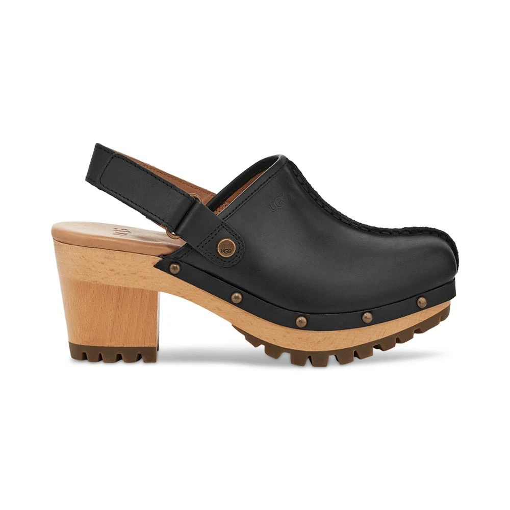 商品UGG|Women's Lanni Studded Slip-On Slingback Platform Clogs,价格¥1127,第2张图片详细描述