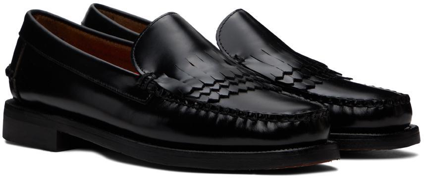 商品SEBAGO|Black Dan Triple Fringe Loafers,价格¥1044,第6张图片详细描述