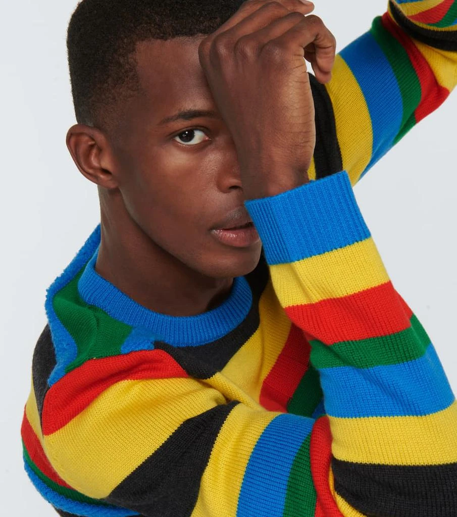 商品JW Anderson|Colorblocked crewneck sweater,价格¥2171,第5张图片详细描述