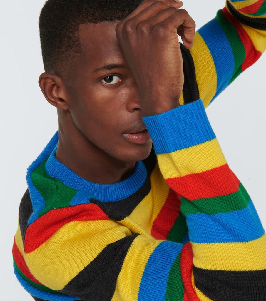 商品JW Anderson|Colorblocked crewneck sweater,价格¥1892,第7张图片详细描述