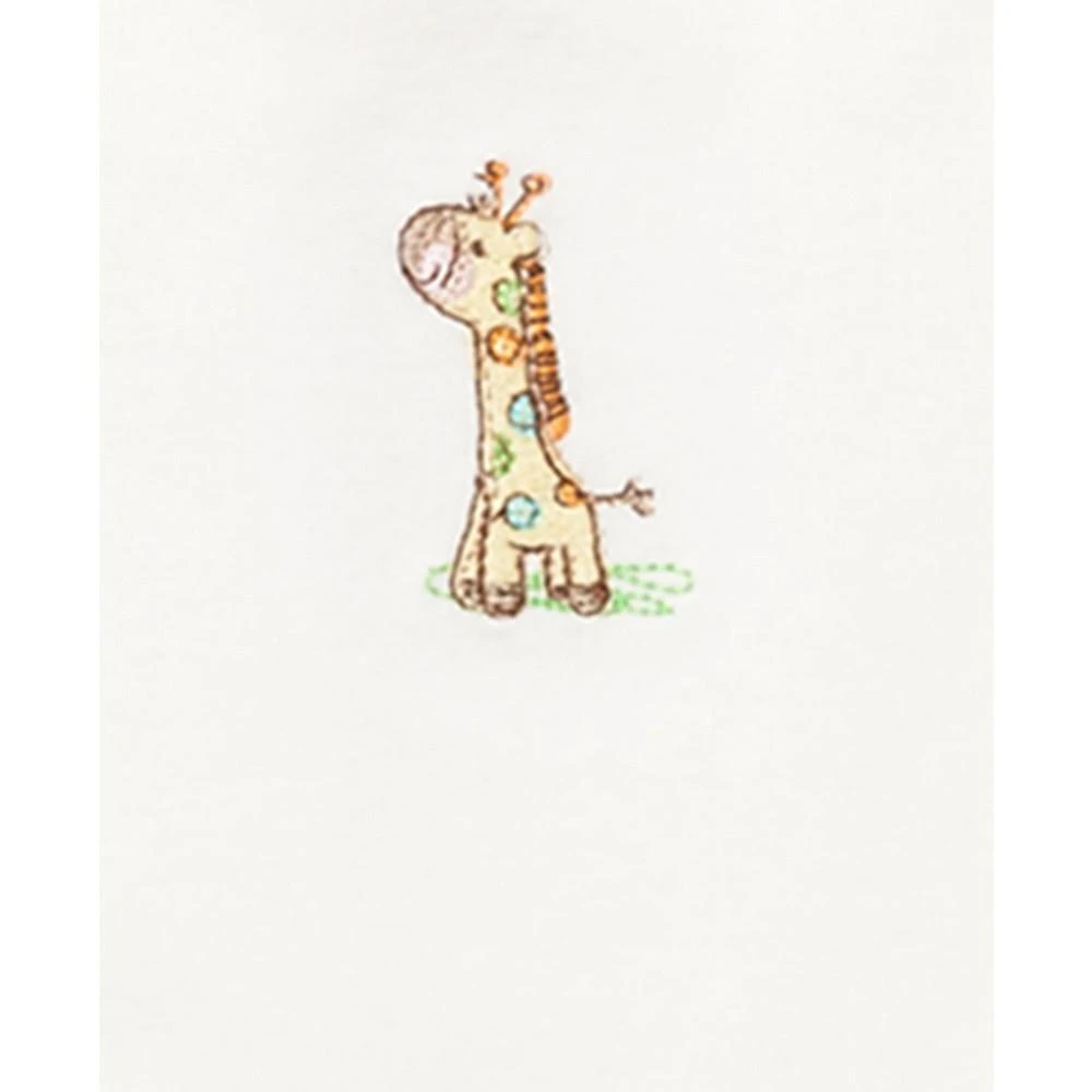商品Little Me|Baby Boys or Baby Girls Giraffe Bodysuits, Pack of 3,价格¥96,第4张图片详细描述