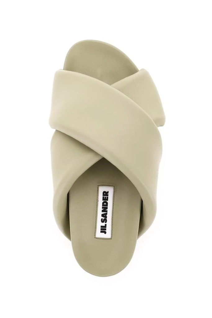 商品Jil Sander|CRISS CROSS SLIDES,价格¥2277,第3张图片详细描述