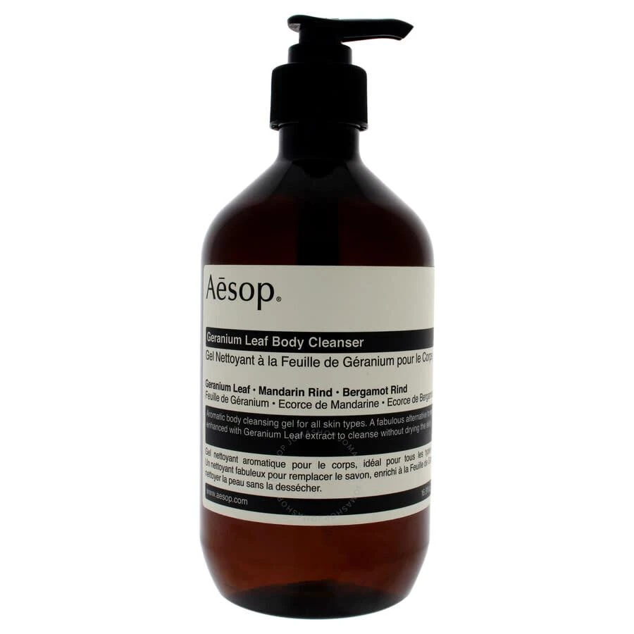 商品Aesop|Geranium Leaf Body Cleanser by Aesop for Unisex - 16.9 oz Shower Gel,价格¥313,第1张图片